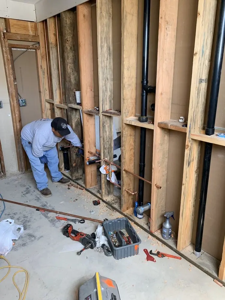 Commercial rough-in plumbing for Water Heater Replacement in Harbor Shores